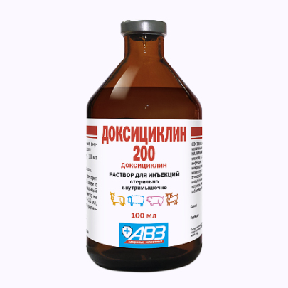 Доксициклин 200 д/ин. 100 мл