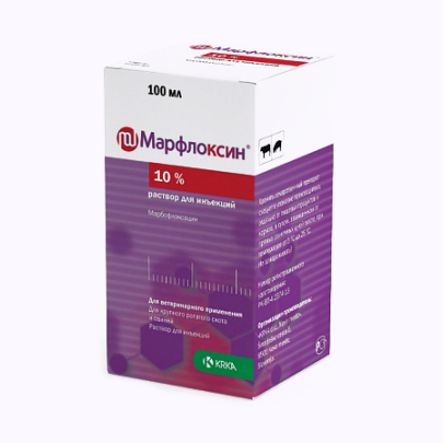 Марфлоксин 10% 100 мл