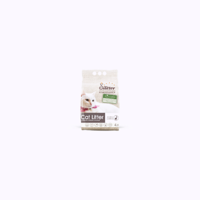 Наполнитель Силиттер Eco Clear комкующийся 4 л, 8 шт. в кор.