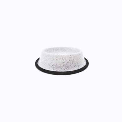 Миска Райнтех Belly из нержавеющей стали на резинке с принтом 11,5 см 200мл /ASBPP-8 oz/