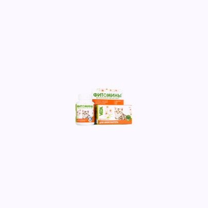 Фитомины для кошек для иммунитета 50г